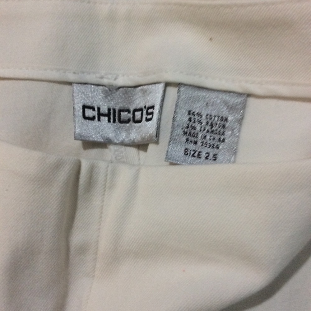 Chico’s white pants - Picture 2 of 6